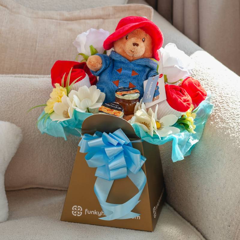 New Baby Paddington Bear Bouquet