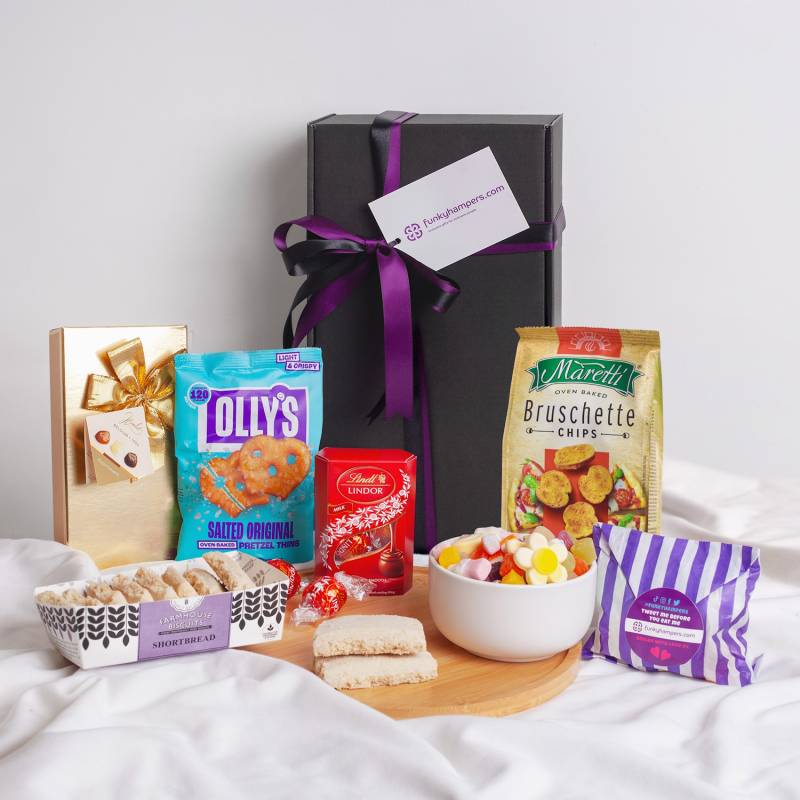 Luxury Snacks and Belgian Chocolate Hamper