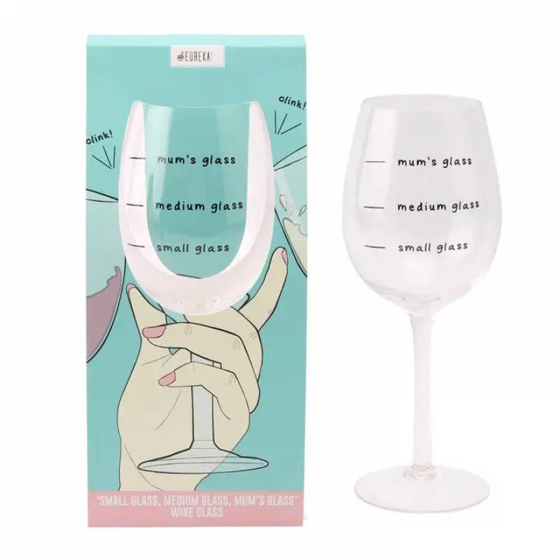 Mums Wine Glass