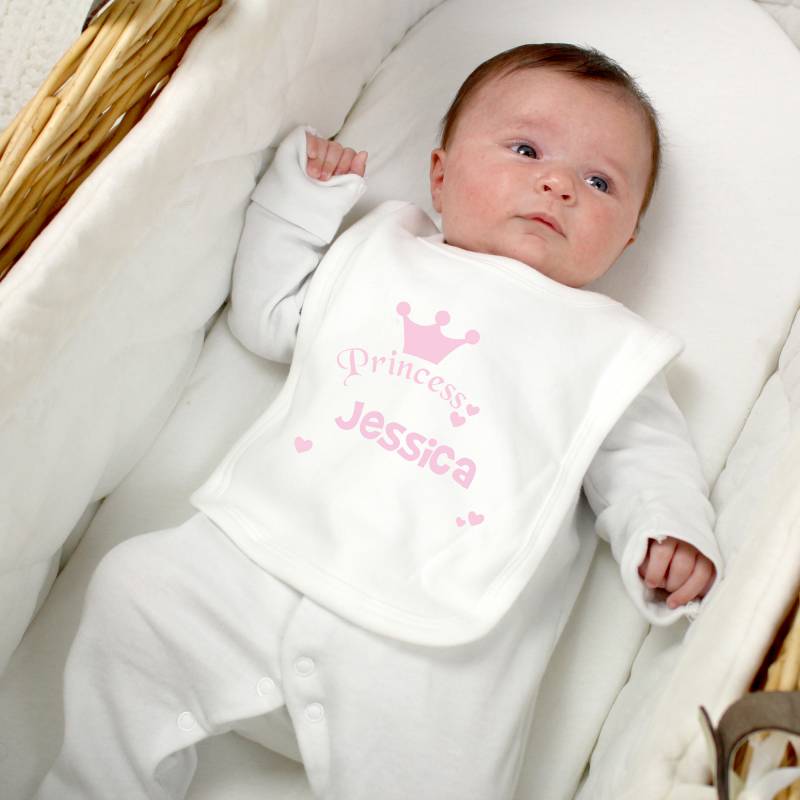 Personalised Princess Bib